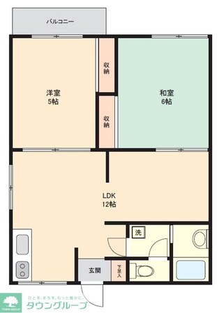 メゾンドセラヴィの物件間取画像
